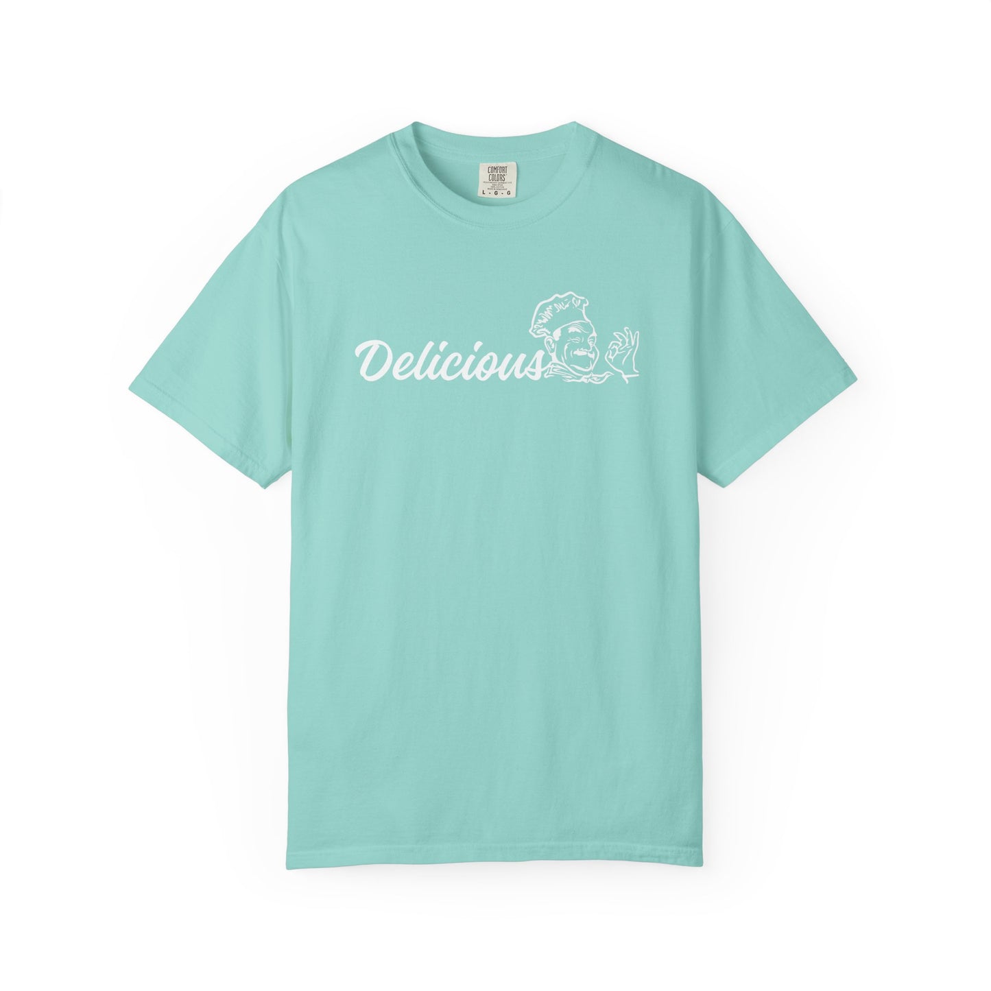 Delicious! Retro Pizza Chef Graphic T-Shirt — Vintage Foodie Tee