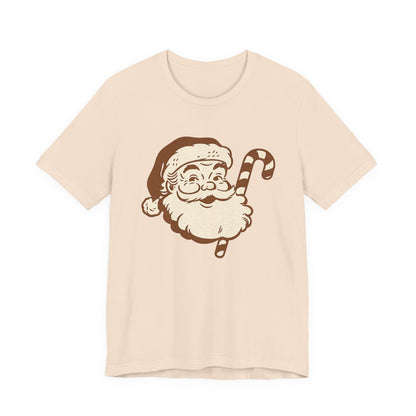 Vintage Santa T-Shirt, Retro Christmas Shirt, Classic Holiday Tee