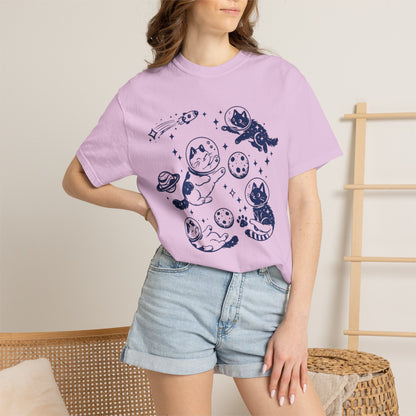 Cats In Space Shirt | Astronaut Cat Graphic Tee