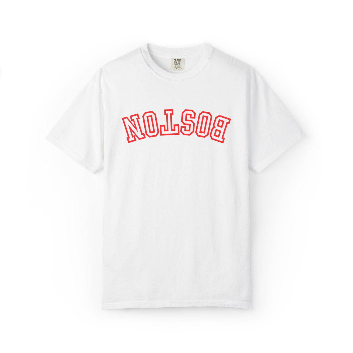 Upside Down Boston Shirt - Baseball shirt Unisex Tee