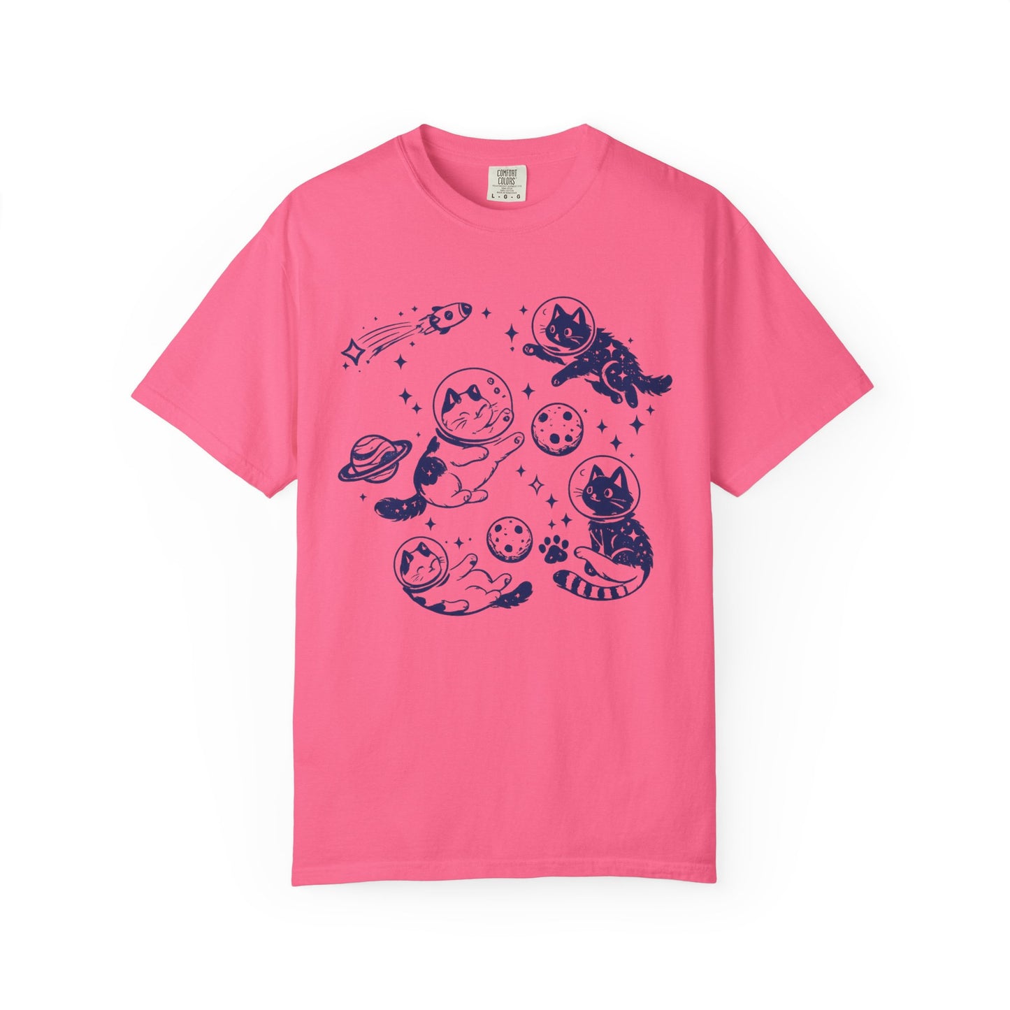Cats In Space Shirt | Astronaut Cat Graphic Tee