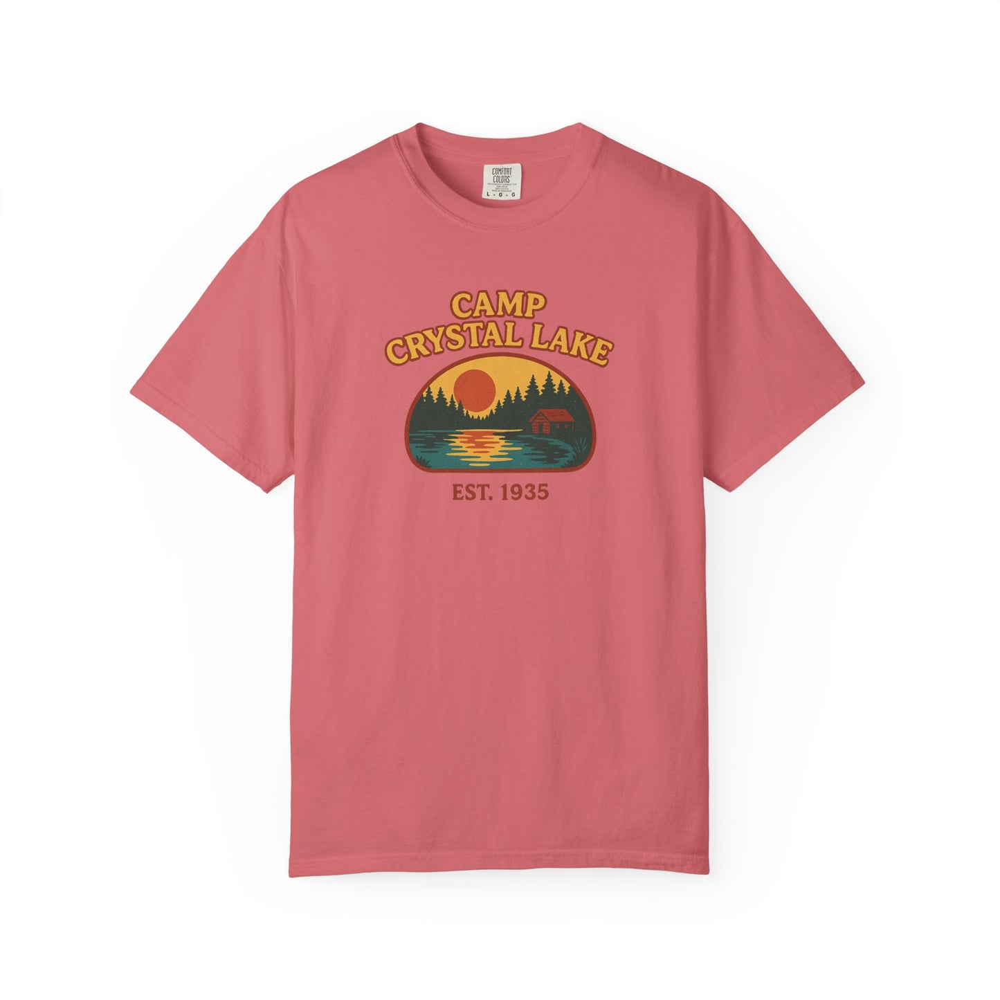 Camp Crystal Lake T-Shirt — Horror Movie Nostalgia Tee