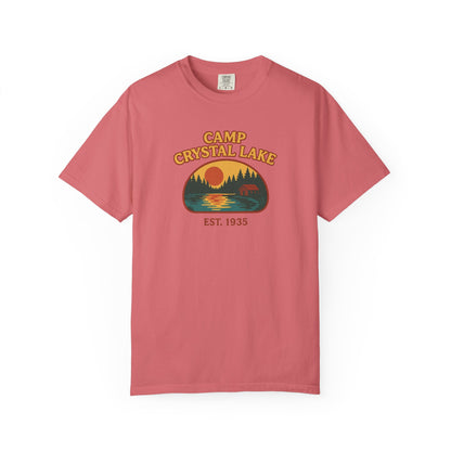 Camp Crystal Lake T-Shirt — Horror Movie Nostalgia Tee