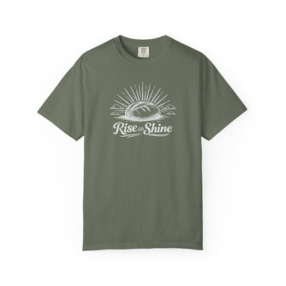 Rise & Shine Bakery T-Shirt — Sunrise Loaf Graphic Comfort Colors