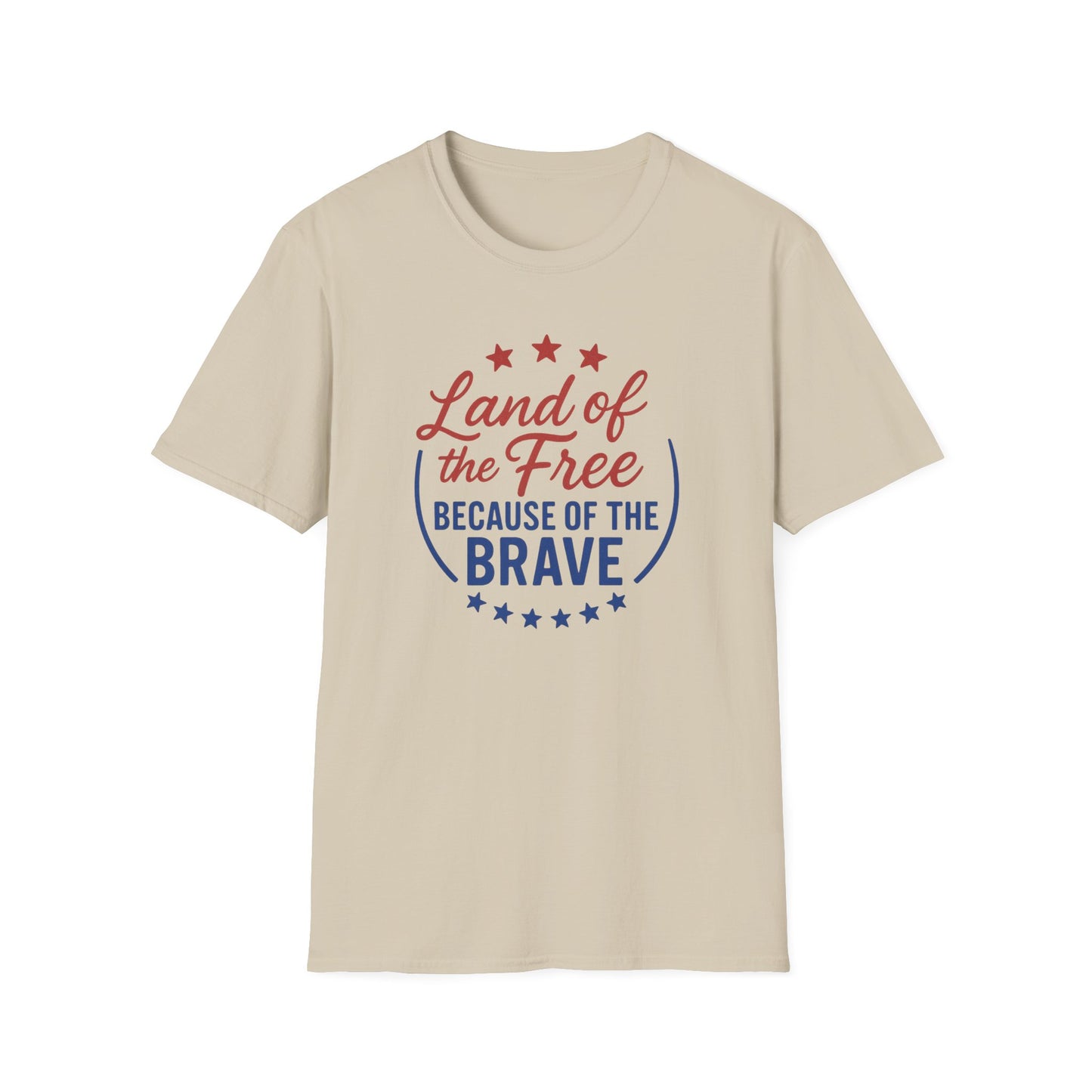 Land of the Free Because of the Brave T-Shirt