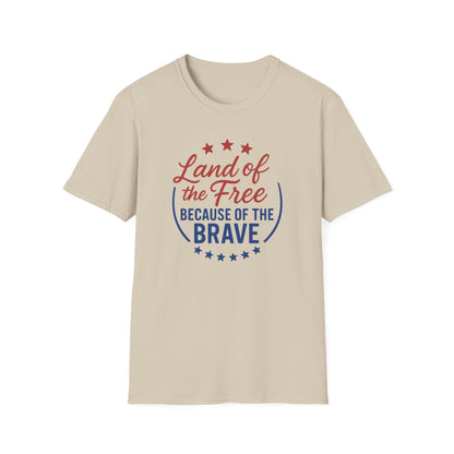 Land of the Free Because of the Brave T-Shirt
