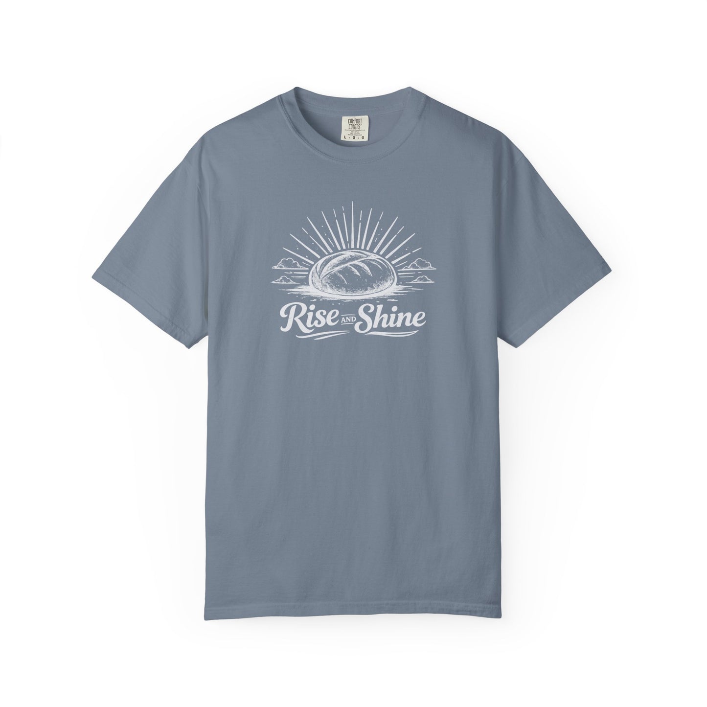 Rise & Shine Bakery T-Shirt — Sunrise Loaf Graphic Comfort Colors