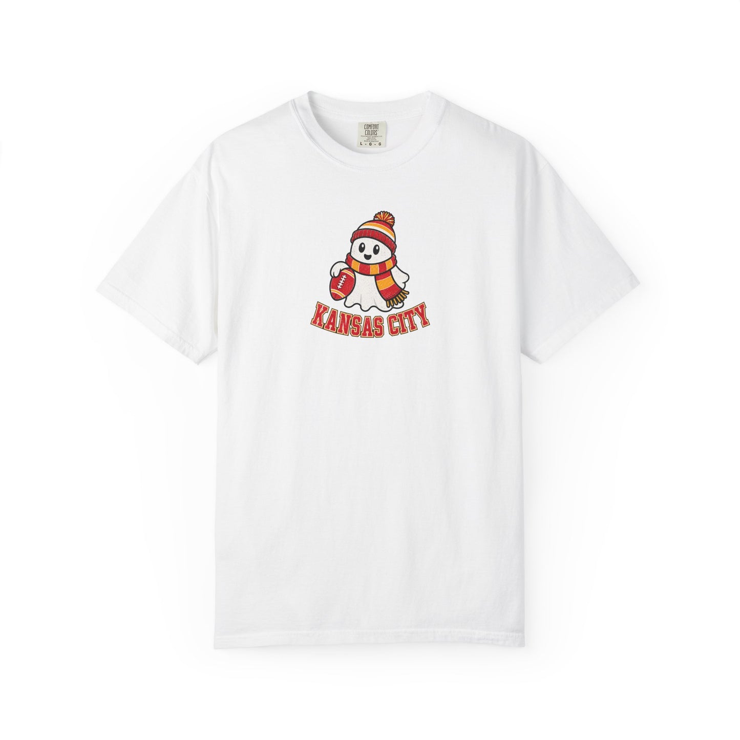 Kansas City Football Ghost Shirt | Halloween Football Tee