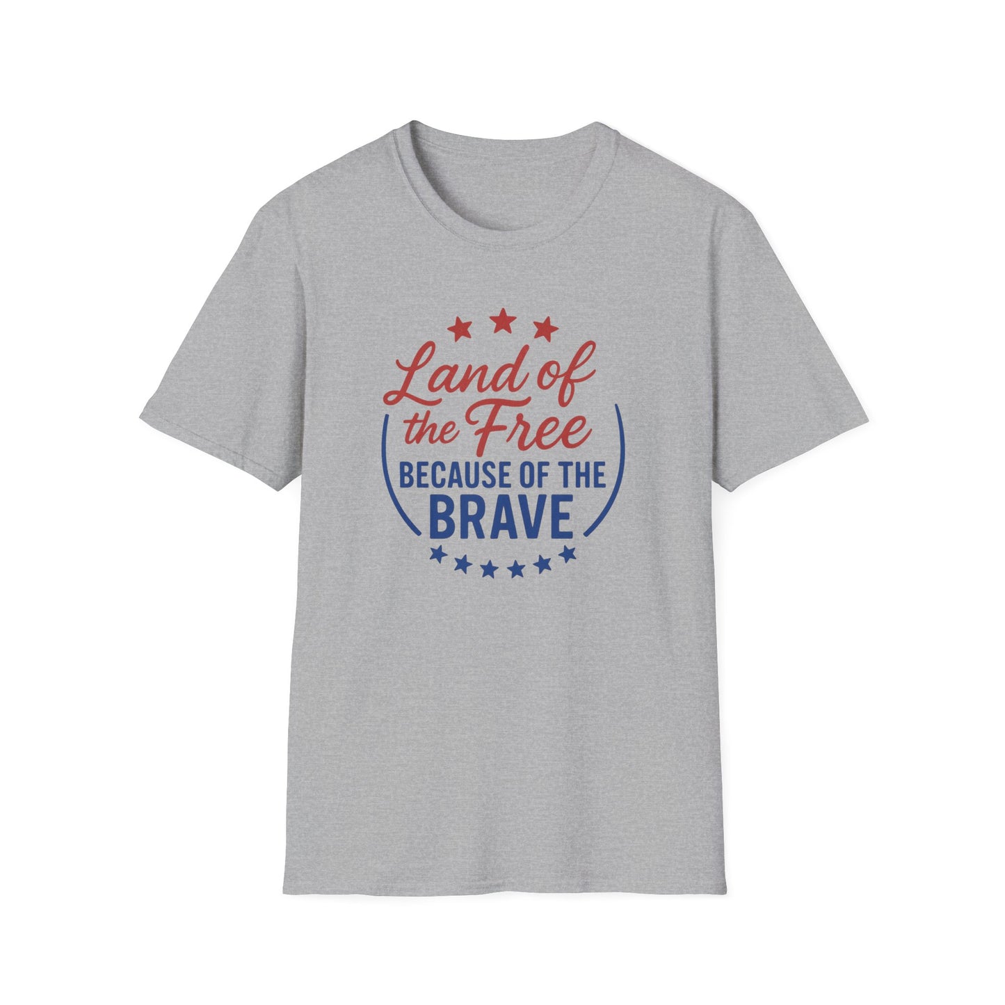 Land of the Free Because of the Brave T-Shirt