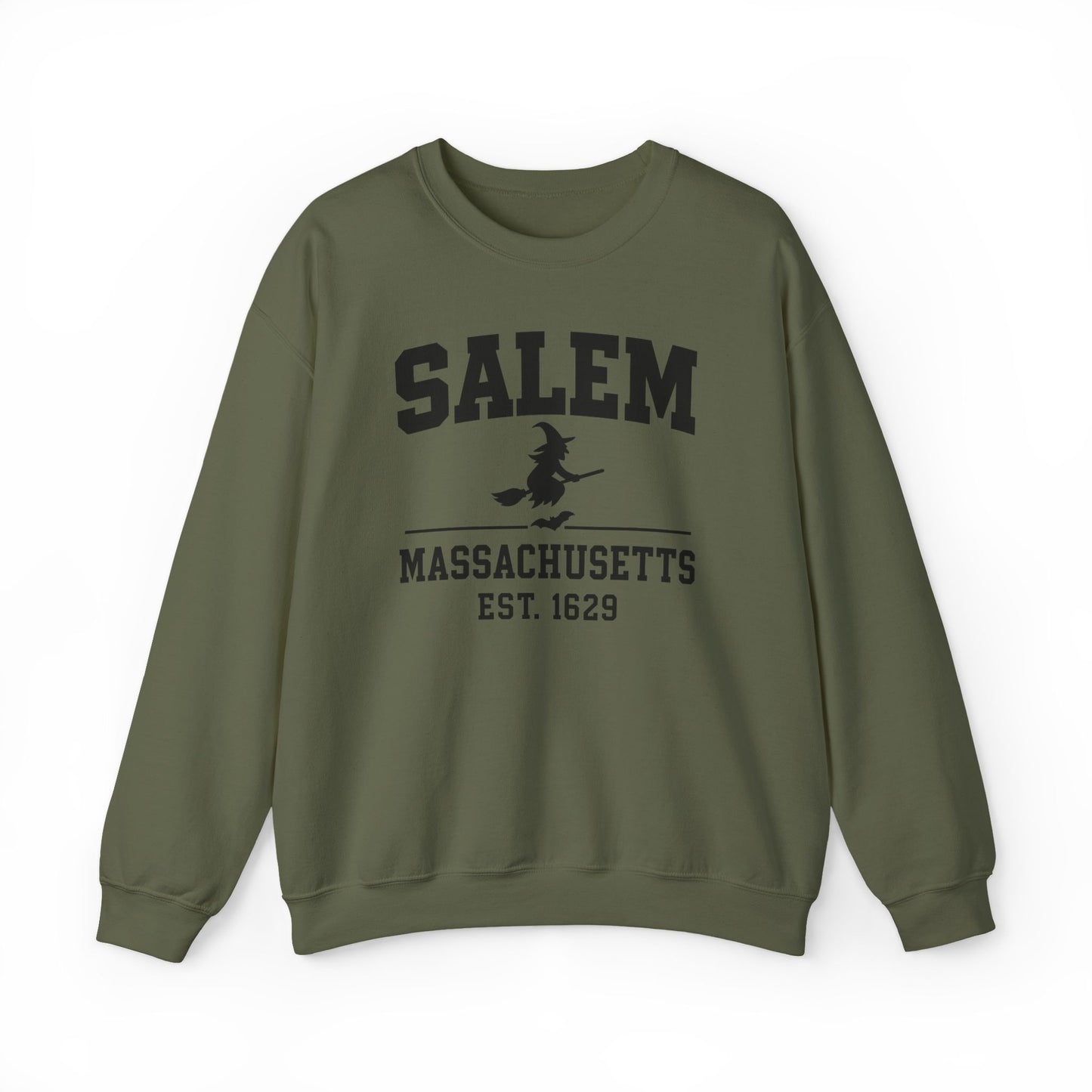Salem Massachusetts Sweatshirt – Witch Silhouette EST. 1629