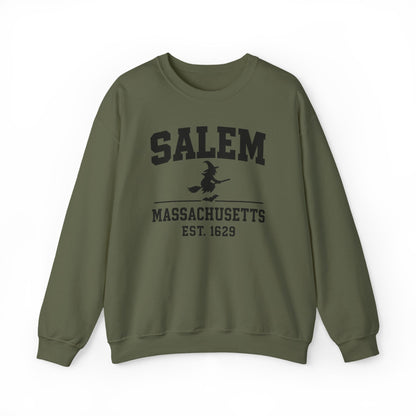 Salem Massachusetts Sweatshirt – Witch Silhouette EST. 1629