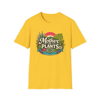 Mother of Plants T-Shirt | Floral Succulent Garden Graphic