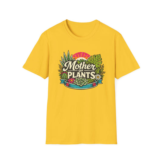 Mother of Plants T-Shirt | Floral Succulent Garden Graphic