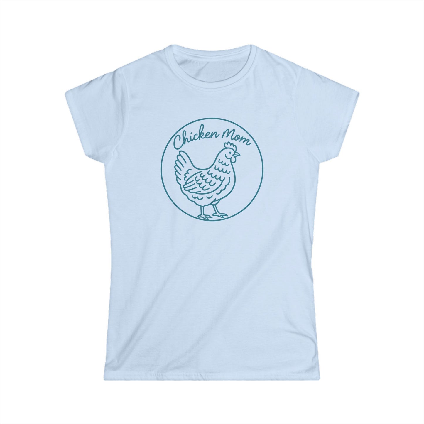 Chicken Mom T-Shirt — Women's Vintage Farmhouse Tee
