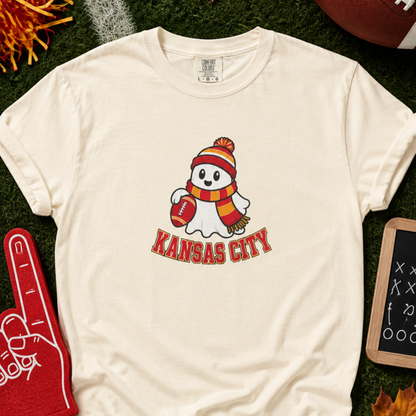 Kansas City Football Ghost Shirt | Halloween Football Tee